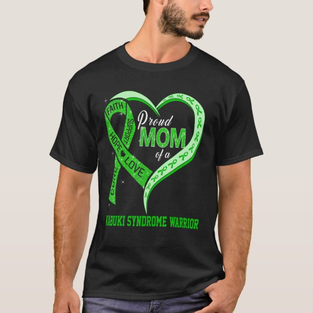 Camiseta Orgullosa Mamá De Una Osa De La Cinta Del Guerrero (Anverso)