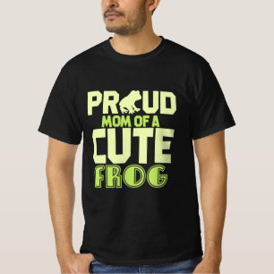 Camiseta Orgullosa Mamá De Una Rana Cuta