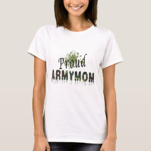 Camiseta Orgullosa mamá del Ejército