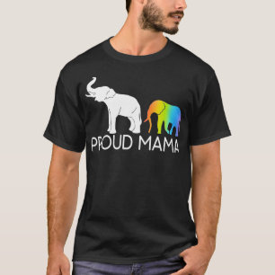 Camiseta Orgullosa mamá Elephant Mamá Nueva Elefante Lover