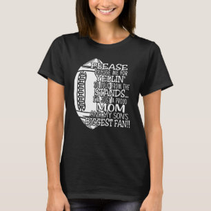 Camiseta Orgullosa Mamá Estadounidense De Fútbol Iu2019 Ser