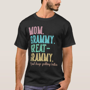 Camiseta Orgullosa Mamá Grammy Gran Grammy