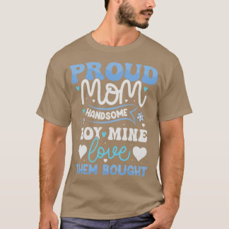 Camiseta Orgullosa Mamá Hermosa Muchacha Por Mi Amor Los Do