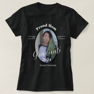 Camiseta Orgullosa mamá Moderna Graduada de Fotografía en B