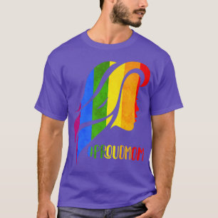 Camiseta Orgullosa mamá Orgullo gay Mes arco iris LGBTQ 