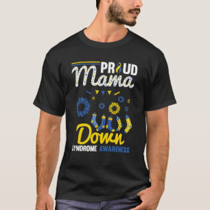 Camiseta Orgullosa Mamá Síndrome de Down, Conciencia del Sí