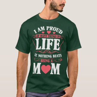 Camiseta Orgullosa Mamá Un Título Más Allá De Comparar