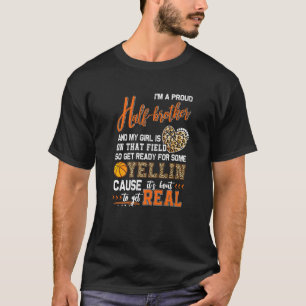Camiseta Orgullosa Mamáes de la familia de baloncesto Half