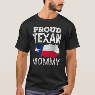 Camiseta Orgullosa mami cute Texas Patriotic Pride Mamá M
