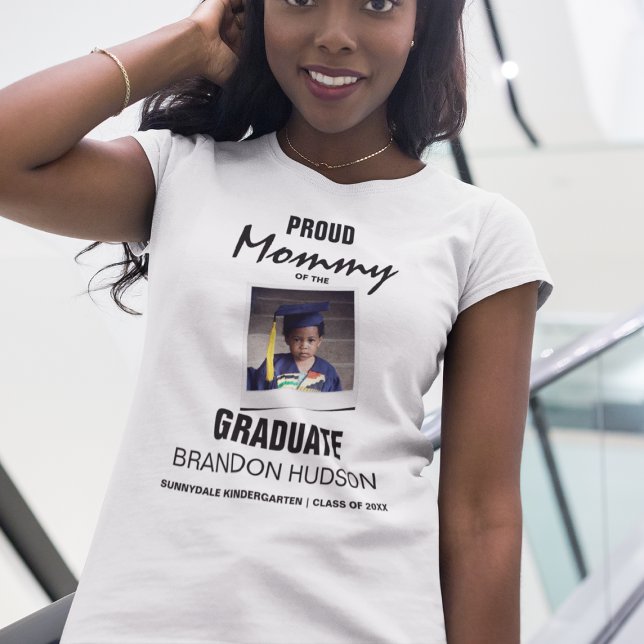 Camiseta Orgullosa Mami Personalizada Del Graduado | Foto (Subido por el creador)