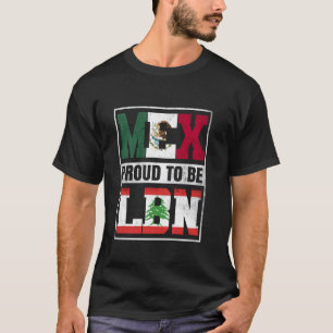 Camiseta Orgullosa mezcla libanesa mexicana con Líbano y Mé