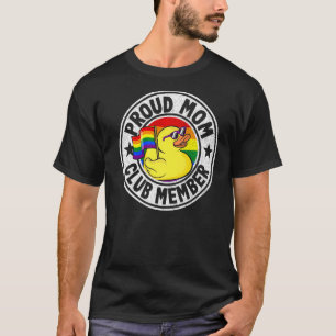 Camiseta Orgullosa miembro del club de la mamá: Lesbiana ga