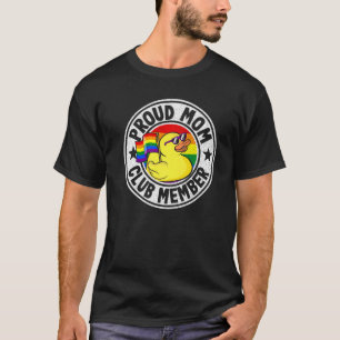 Camiseta Orgullosa miembro del club de la mamá: Lesbiana ga