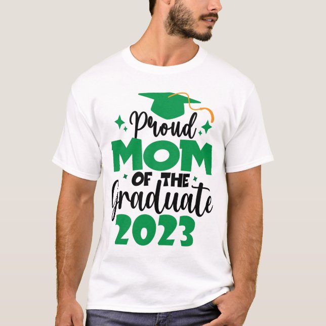Camiseta Orgullosa MOM de una clase de guión de diversión p (Anverso)