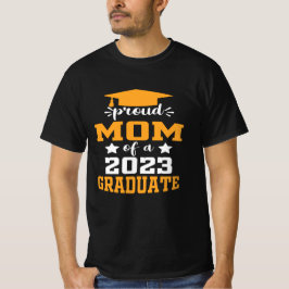 Camiseta Orgullosa MOM de una clase de tipografía moderna d