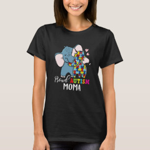 Camiseta Orgullosa Moma Conciencia del Autismo Familia Comb