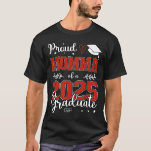 Camiseta Orgullosa Momma De Un Graduado De Un Cl De 2025 Pa
