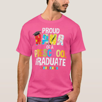 Camiseta Orgullosa Nana De Una Gran Graduada De Preescolar