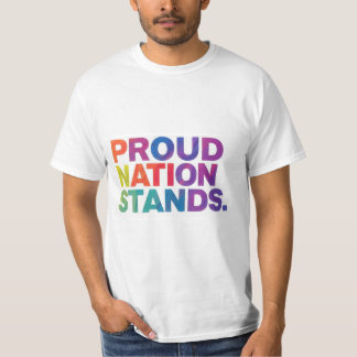 Camiseta Orgullosa Nation Stands