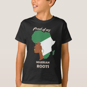 Camiseta Orgullosa nigeriana remonta a Mes de la Historia N
