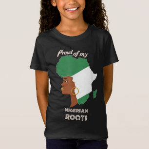 Camiseta Orgullosa nigeriana remonta a Mes de la Historia N