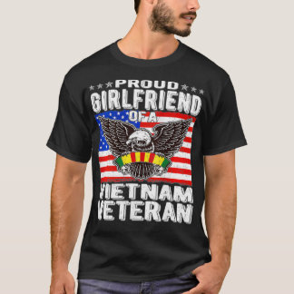 Camiseta Orgullosa Novia De Un Veterano Orgullo Vietnamita