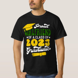 Camiseta Orgullosa NOVIA de una clase de 2023 Graduado Retr