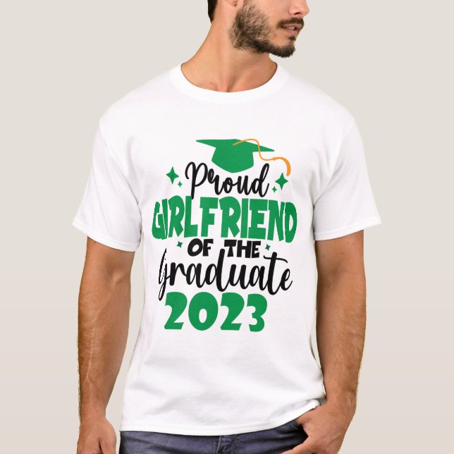 Camiseta Orgullosa NOVIA de una clase de Diversión de Gradu (Anverso)