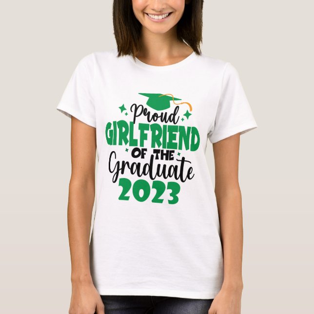 Camiseta Orgullosa NOVIA de una clase de Diversión de Gradu (Anverso)