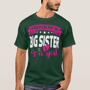 Camiseta Orgullosa nueva gran hermana es una revelación de