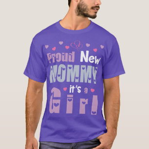Camiseta Orgullosa Nueva Mamá Es Una Hija Chica Feliz Prime