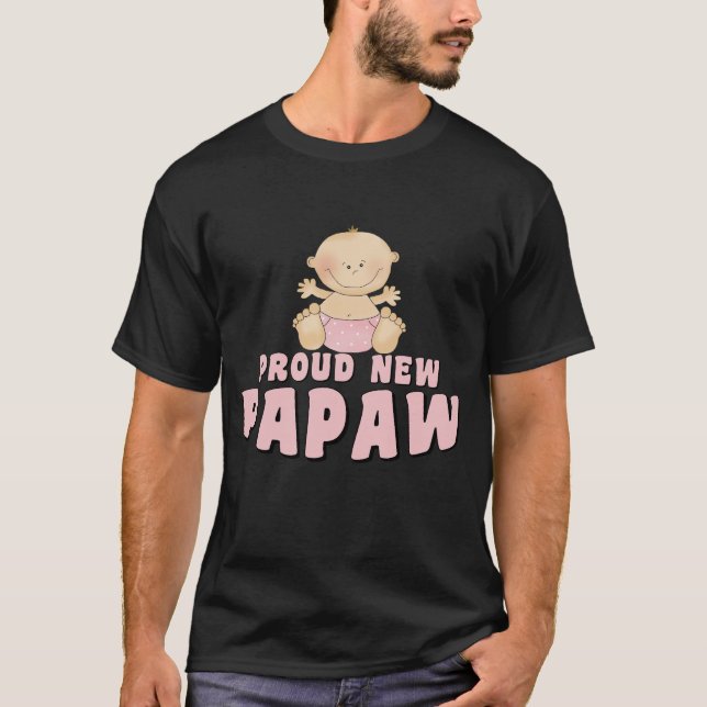Camiseta Orgullosa Nueva Niña Papaw (Anverso)