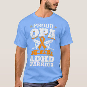 Camiseta Orgullosa Opa De Una Cinta De Concienciación De Un