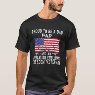Camiseta Orgullosa operación de Papanicolau de papá perdura