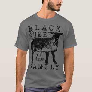 Camiseta Orgullosa Oveja Negra De La Familia