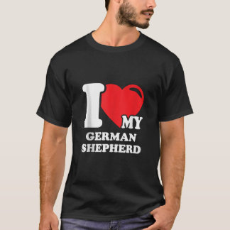 Camiseta Orgullosa pastora alemana mamá papá diseño tanque
