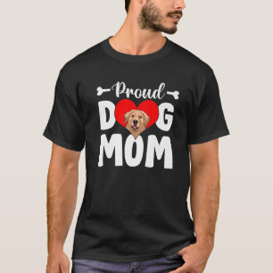 Camiseta Orgullosa perrera de mamá graciosa de madre de per