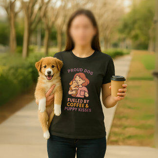 Camiseta Orgullosa Perro Mamá - Graciosa Mascota Lover Cami