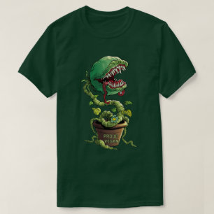 Camiseta Orgullosa planta carnívora vegana divertida