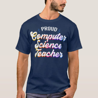 Camiseta Orgullosa profesión de profesor de ciencias de la 