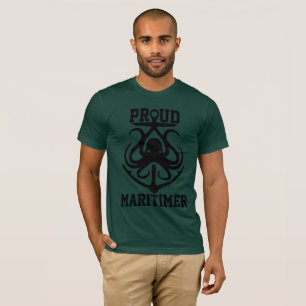Camiseta Orgullosa ruta del faro de maritimer para el pulpo