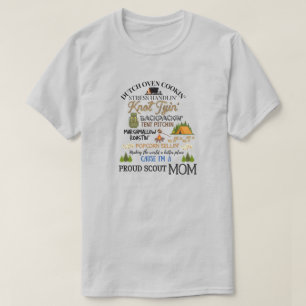 Camiseta Orgullosa Scout Mom T-Shirt