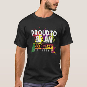 Camiseta Orgullosa secretaria ciudadana profesional de prof