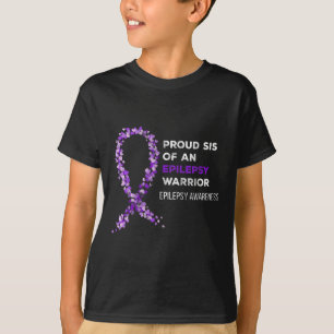 Camiseta Orgullosa Sis de la Epilepsia de la Epilepsia de l