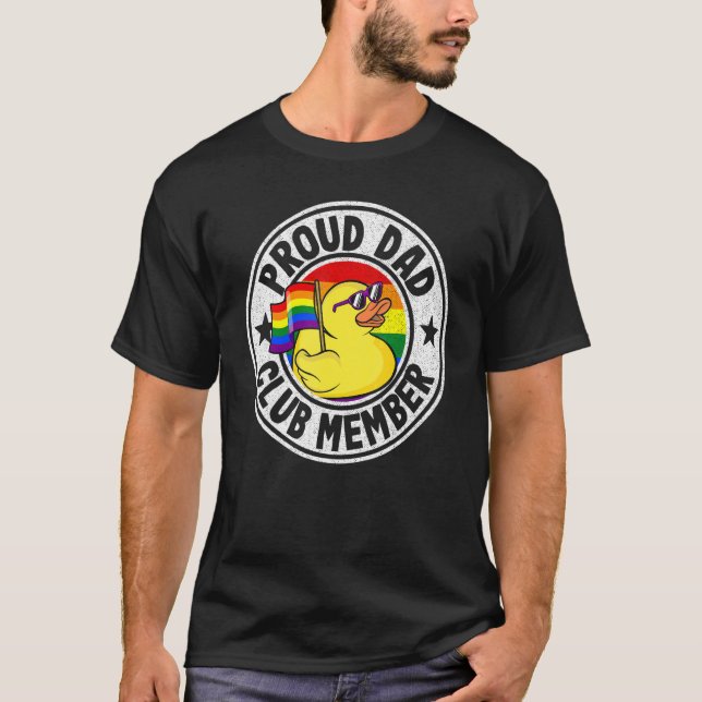 Camiseta Orgullosa socia del Club de Papá Rubber Duck Lecci (Anverso)