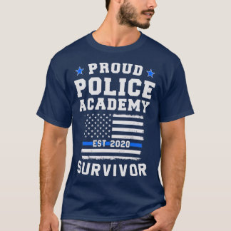 Camiseta Orgullosa superviviente de la Academia de Policía