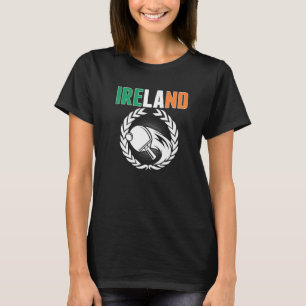Camiseta Orgullosa tabla de Irlanda Tenis Irlandés Ping Pon