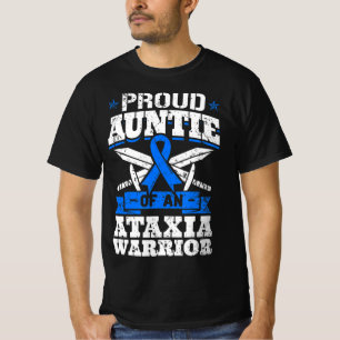 Camiseta Orgullosa Tía De Una Cinta De Concienciación De Un