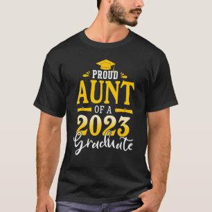 Camiseta Orgullosa Tía De Una Graduación De 2023