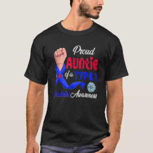 Camiseta Orgullosa Tía De Una Orgullosa Conciencia Sobre La